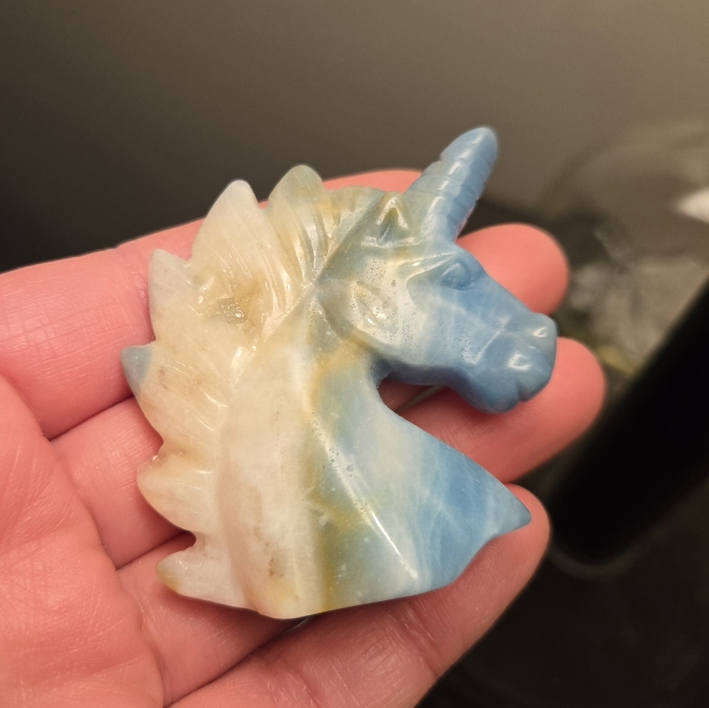 Asian Amazonite Unicorn - Picture 5 of 9